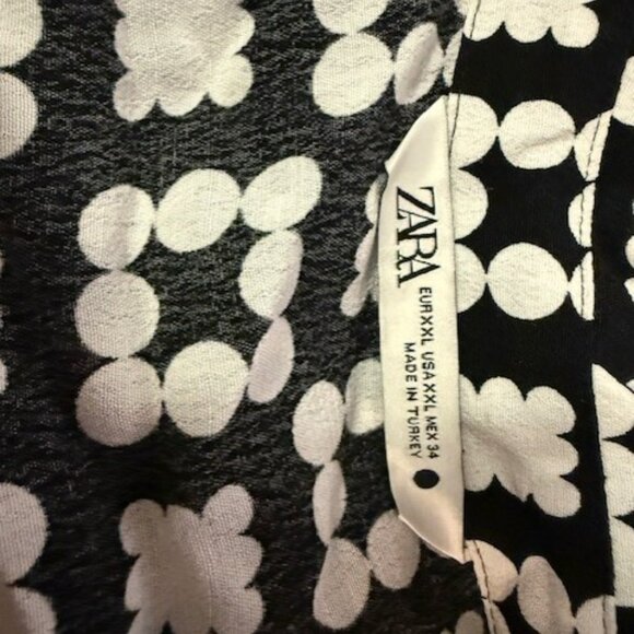 NWOT - Zara Retro Nadia Floral Mini Shirt Dress - Picture 15 of 16